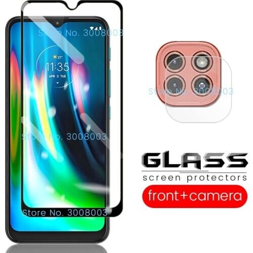 Glass for moto g9 play glass camera glass for motorola moto g 9 play plus smartphone display touch screen protectors film cover