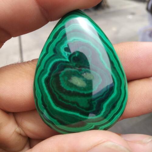 1pcs 20-25g Raw Malachite Stones Mineral Gem Copper Ore Crystal Casting polishing