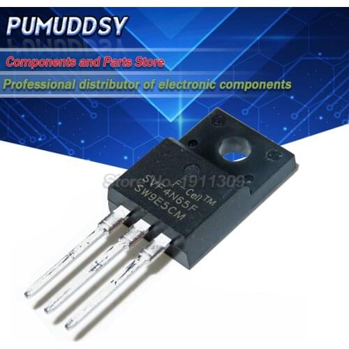 10PCS SVF4N65F TO-220F 4N65F SVD4N65F TO-220 SVF4N65 650V 4A 4N65