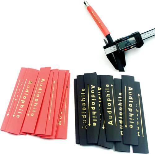 20Pcs Audio Speaker Cables Tube RCA/XLR Wire Polyolefin Shrinking Assorted Heat Shrink Tube Cable Insulated Tubing
