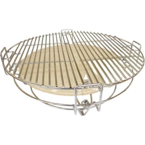 Stainless Accessory Bbq Grill Wire Mesh Kamado Parts Barbecue Tool Divide& Conquer Cooking System