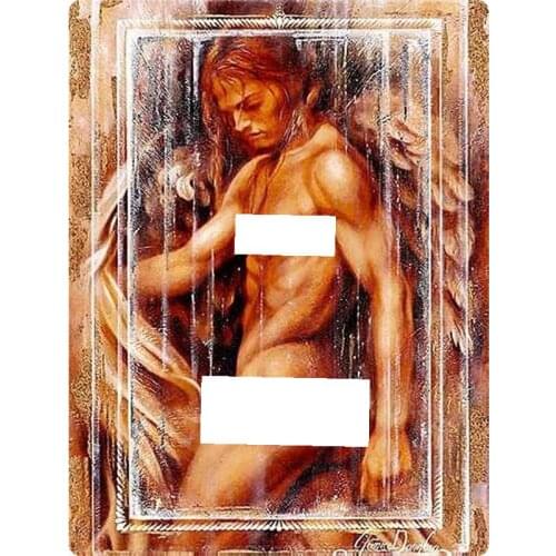 5D DIY Diamond mosaic diamond embroidery Naked man god Body Art mbroidered Cross Stitch Home decoration Gift