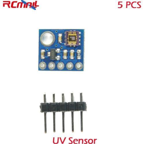 RCmall UV Sensor Module Breakout Analog Output GY-ML8511 FZ1432
