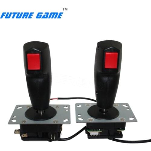 Without vibration Flying Joystick Operated Shooting Flying Spare Parts With Micro Switch For Arcade Simulator Fighting Machine