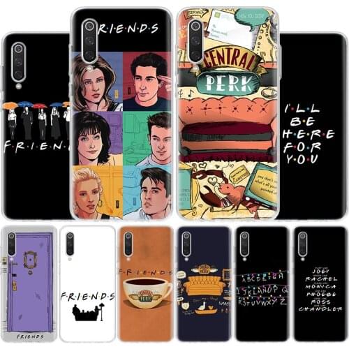 Friends Together TV Show Cover Phone Case For Xiaomi Note 10 Mi 11 9 8 CC9 5X 6X 9T 10T A3 Poco X3 NFC F1 Pro Lite + Coque A1 A2