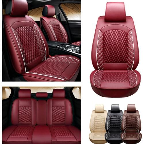 Car Seat Cover Full Seat Cushion For Lexus GX LS LS430 LS460 LS600H LS350 LX LX570 NX200 Car Seat Leather Auto Parts 5 seats
