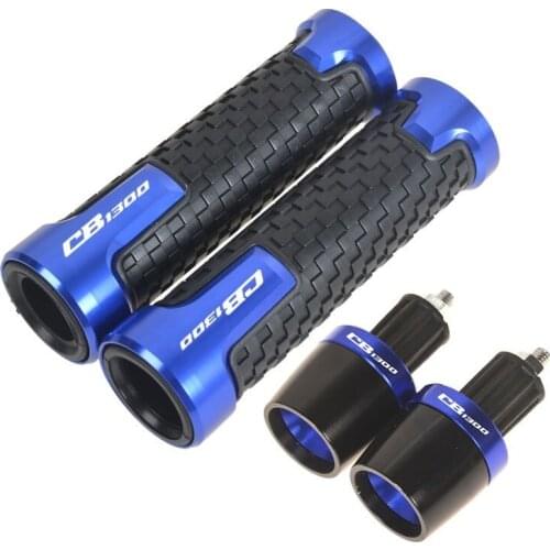 For Honda CB1100 Cb1300 Sh300 Modified Pieces CNC Handle Bead Handlebar Plug Handle Gel motorcycle