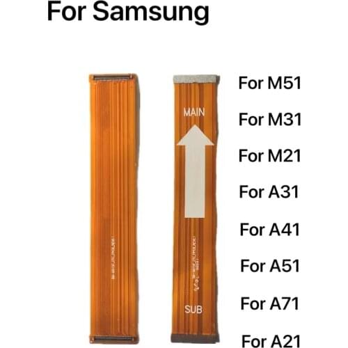 For Samsung Galaxy M21 M31S M51 A21S A217 A31 A41 A51 A71 Main Motherboard Flex Cable Connector USB Board Ribbon