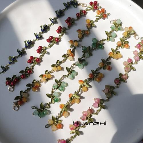 Браслеты из камней HuanZhi China At AliExpress