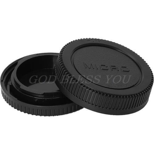 Camera Body Cover Rear Lens Cap Protection Dustproof Plastic Replacement for Olympus Panasonic Micro 4/3 Mount Drop Shipping