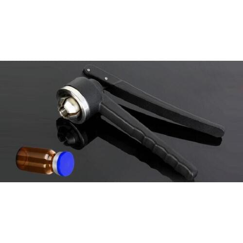 20mm Vials Lid Crimper Aluminum Plastic pharmaceutical Cap Hand Sealing Tool Pliers Vial Crimper