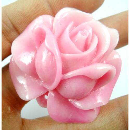 Wholesale Chinese Organic Cinnabar carve flower pendant stone Jewelry making necklace Lucky Amulet Transshipment Evil Gift A29