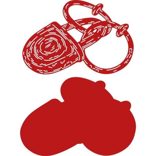 Lost Lock Die Set Cutting Dies Scrapbook Diary Decoration Stencil Embossing Template DIY Greeting Card Handmade 2021