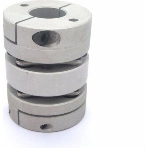 1PC Flexible Coupling D26mm*L35mm 5mm to 5mm Double Diaphragm Coupling Bore Dia. 5/6/8/9.525/10mm for CNC Motor