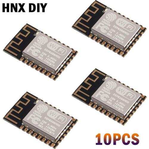 10pcs/lot ESP8266 Wireless Module ESP-12F Serial Development Board ESP12F Upgrade Remote Module ESP12 Programmer For Arduino