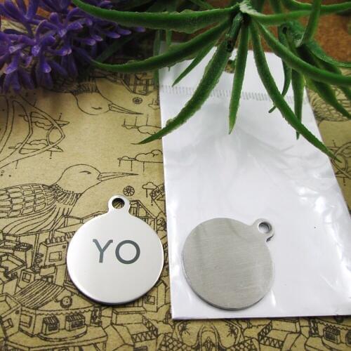 10pcs--"YO Yarn Over Knitting Stitch Marker"stainless steel charms 5 styles for choosing DIY Charms for necklace bracelet