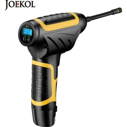 120W Wireless Car Air Compressor Handheld USB Rechargeable Tire Inflator Digital Inflatable Pump Pressure Gauge Car Accessories