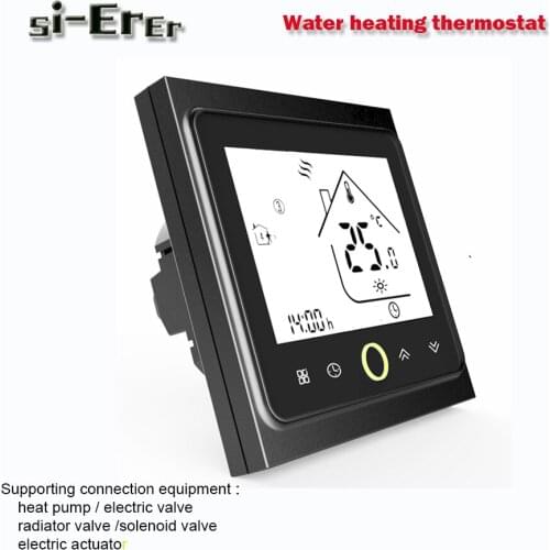 24VAC,95~240VAC smart thermostat for Underfloor Warm System Works for developed to on/off control Electric actuator