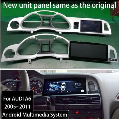 Android 9.0 2+32G For Audi A6 C6 4F AU 2005~2011 MMI 2G MMI 3G Car Radio Gps Navigator Multimedia Car Android Radio Stereo