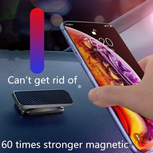 Car Mobile Phone Holder Magnetic Alloy Silicone Sticker For Daewoo Winstorm Dacia Duster II Freemont Talento Tipo 356 DS 7 G2X
