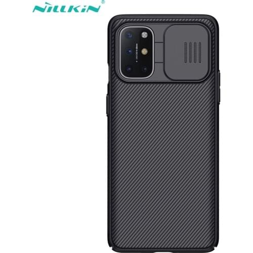 Nillkin Case for Oneplus 8T Case One Plus 8T Cover 6.55'' CamShield Slide Camera Lens Protection Phone Back Shell