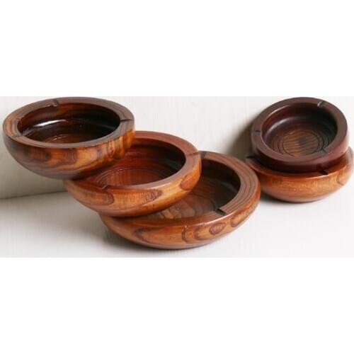 Environmental fashion creative ashtray new gift modern style wooden ashtray