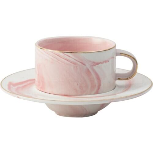 Ceramic Tea Coffee Cup and Saucer Creative Tea Coffee Cup Set Japanese Vintage Porcelain Reusable Kubek Home Drinkware QAB50BZ