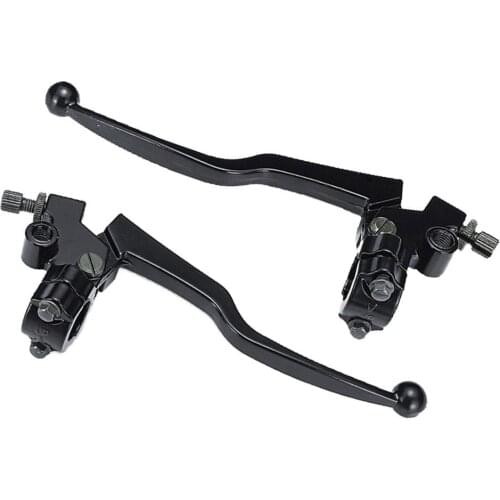 Motorcycle Long Style Front Brake Clutch Handle Levers Handlebar Set
