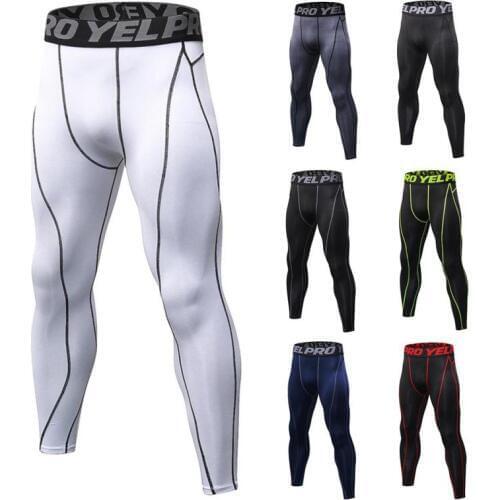 Mens Compression Pants Baselayer Cool Dry Sports Tights Leggings