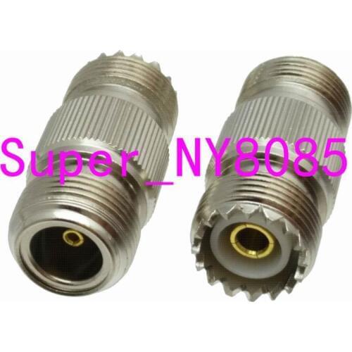 N female jack to UHF SO239 SO-239 female jack RF coaxial adapter connector