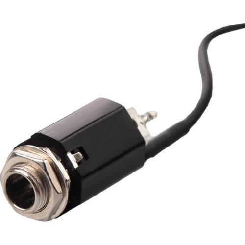 Guitar EQ Equalizer Pickups Set Cigar Box Guitar Replacement Accessories, Black