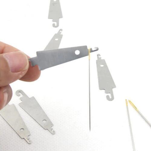 FREE Shipping stainless steel needle threader threaders stitch insertion sewing tools accessories