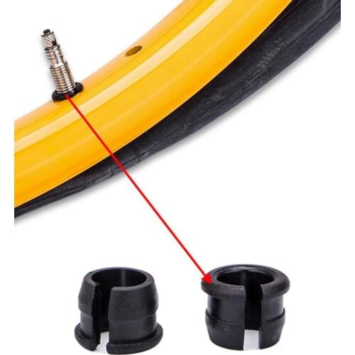 10PCS Mountain Bike American Valve Adapter Valve Conversion Set Inner Tube Adapters Rubber Plug Conversion Set Bicycle Parts