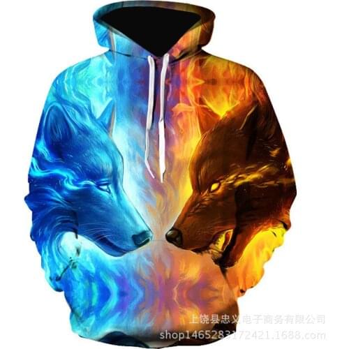 Casual Mens Hoodies 3D Print Oversized Hoodie Sweatshirts Men Fashion Oversized Streetwear Long Sleeve Warm Hooded Clothing