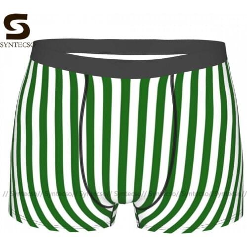 Line Underwear Pouch Trenky Polyester Trunk Customs Plain Youth Boxer Brief