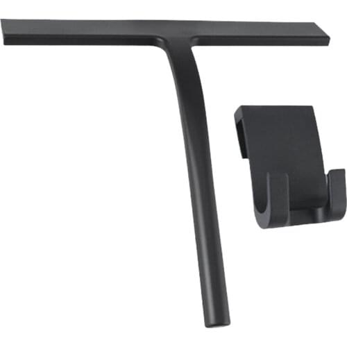 Silicone Window Glass Scraper Light Car Brush Cleaner Kitchen Cleaner with Holder Hook Shower Household Cleaning Accessories