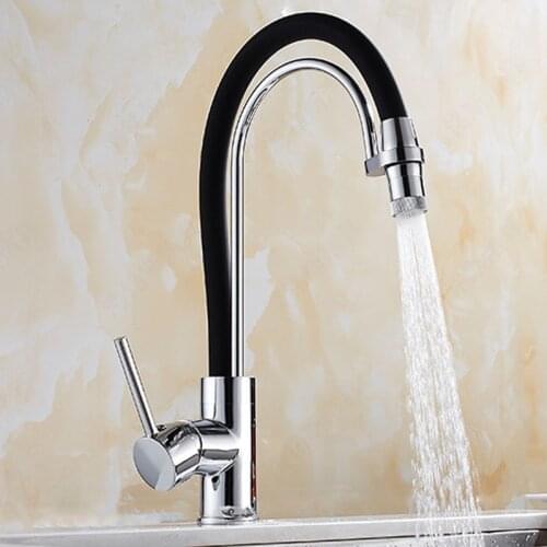 Vidric Black LED Pull Out Kitchen Faucet Single Handle 360 Degree Swivel Kitchen Mixer Tap LED Spray Torneira De Cozinha Tap