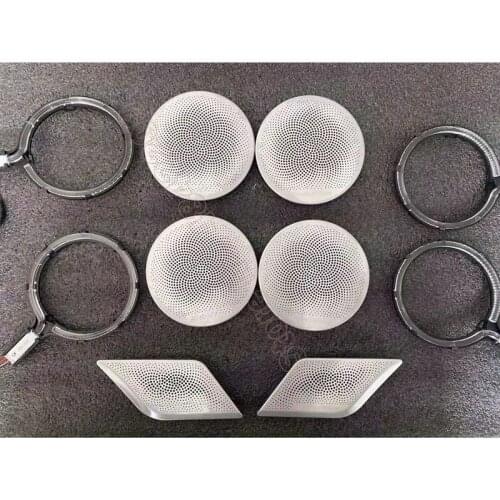 LED For For BMW X3 G01 Midrange Tweeter Illuminate Speaker Cover Neon Lamp LED Horn Decorative Light Audio Ambient Light Set