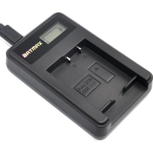 LCD Display USB Battery Charger for NP BG1 FG1 NP-BG1 battery SONY DSC-H3 DSC-H7 DSC-H9 DSC-H10 DSC-H20 DSC-H50 DSC-H55 DSC-H70