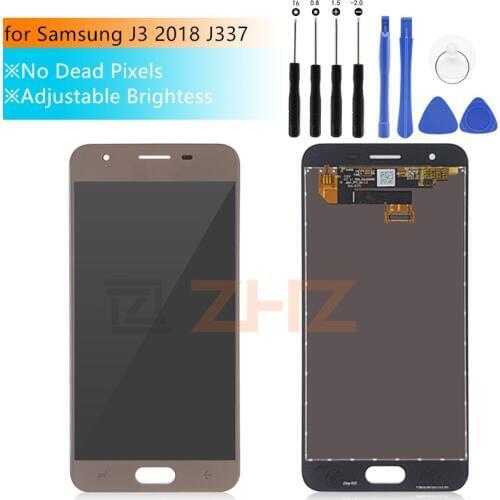 For Samsung Galaxy J3 2018 LCD Display Touch Screen Digitizer Assembly for Samsung J337 J337P J337T LCD Display Repair Parts