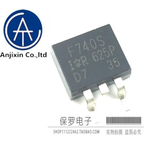 10pcs 100% orginal and new field effect tube IRF740S F740S TO-263 spot real stock