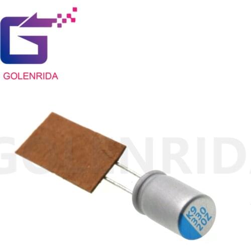 10pcs 20V330UF 6.3*11 330UF 20V Solid Aluminum Electrolytic Capacitor for Computer Mainboard Video Card/Graphics Card