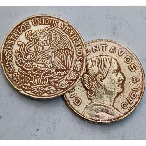 17mm Mexico ,100% Real Genuine Comemorative Coin,Original Collection