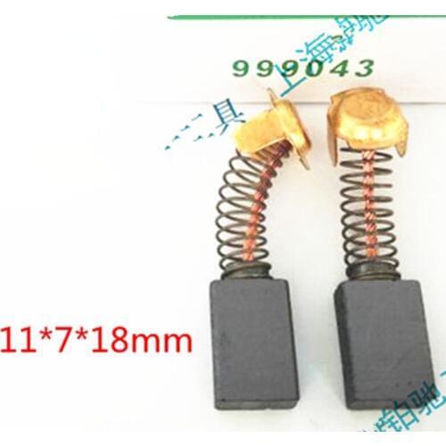 5 Pairs Carbon Brushes for HITACHI 999043 999-043 S18SA S18SB SAT180 SB10 SB75 SB8V2 SP18SA SP18V SP18VA SP18VAH VB13Y WH22