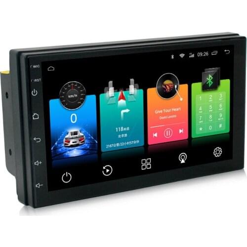 7-Inch Car Android Universal Navigator 1+16mp5 Bluetooth Playback 360gps Smart All-in-One Machine