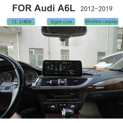 Android 10 Car Radio For Audi A6L 2012-2019 12.3INCH Audio Multimedia Player GPS Navigation Head Unit HD Touch Screen carplay
