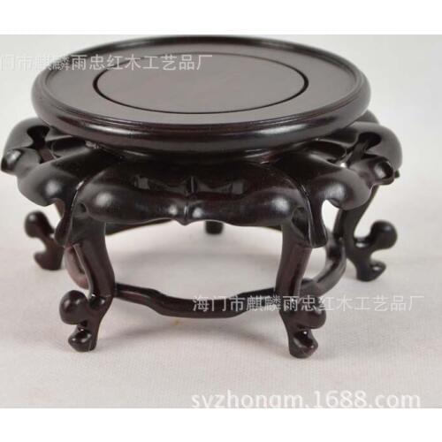 Big leaf sandalwood incense a few small stones jade teapot wood ornaments base