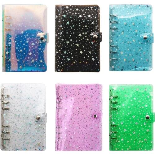 A5 A6 Star Loose Leaf Binder Notebook Inner Core Cover Journal Planner Office Stationery Supplies