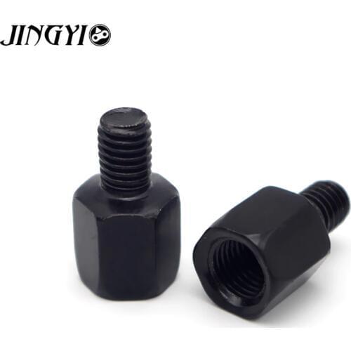 Moto Scooter Motorcycle Reaview Mirrors Bolts Screw Adapter M10 M8 10MM 8MM thread Convertor FOR vespa piaggio Honda Kawasaki