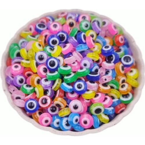 20/40/50Pcs Cat Eye Gemstone Loose Beads DIY For Jewelry Making Necklace Bracelet Pendant Candy Color